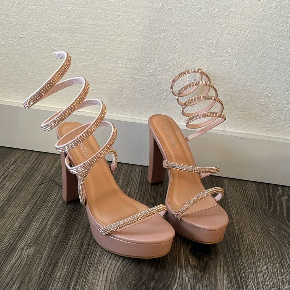Nude heels